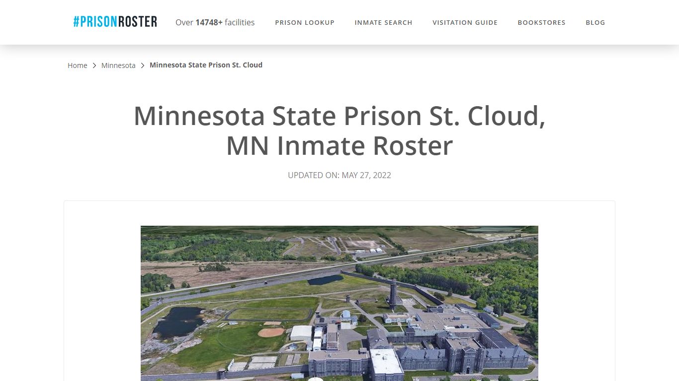 Minnesota State Prison St. Cloud, MN Inmate Roster